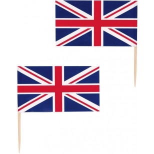 Best of British Jubilee Union Jack Canape / Food / Cupcake Picks